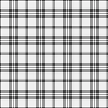 Checker check vector texture, countryside tartan fabric plaid. Slim textile.. Illustrazione stock