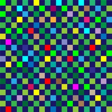 Checker chess square multicolored abstract background vector, checked texture Stock Illustration
