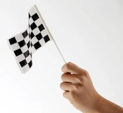 Checker flag Stock Photos