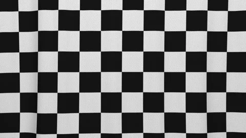 Checker Flag Transition Animation on Alpha Channel, Loop 库存影片 332009373