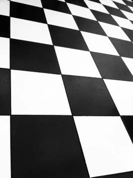 Checker Floored Stock Photos