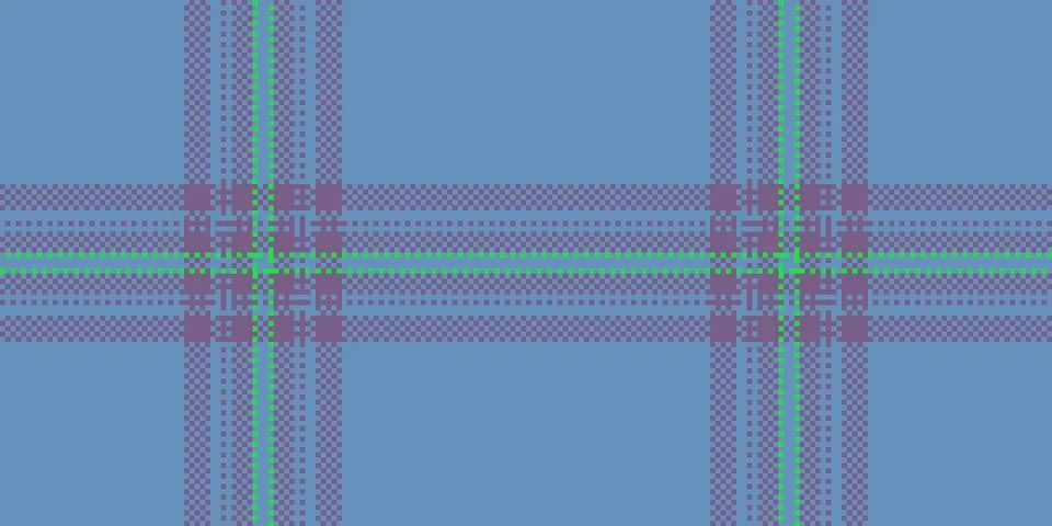 Checker pattern textile texture, empty check seamless vector. Layout backgr.. Stock Illustration