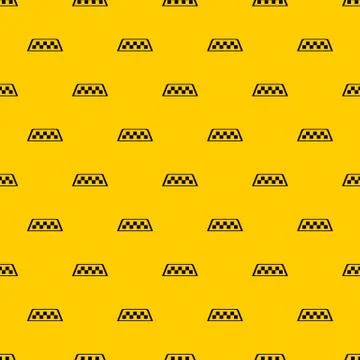 Checker taxi pattern vector Stock Illustration