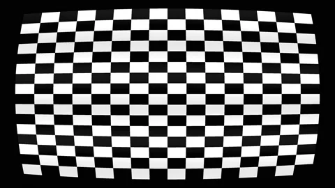 Checkerboard Pattern Moving Soft Underlayer Mask Video stock 141025274