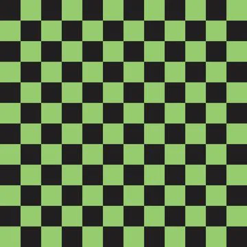 Checkerboard vector seamless pattern. Checkerboard wallpaper Stock Illustration