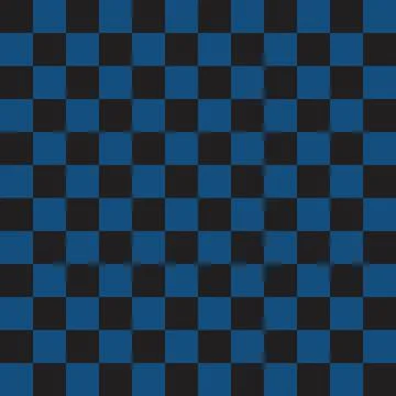 Checkerboard vector seamless pattern. Checkerboard wallpaper Stock Illustration