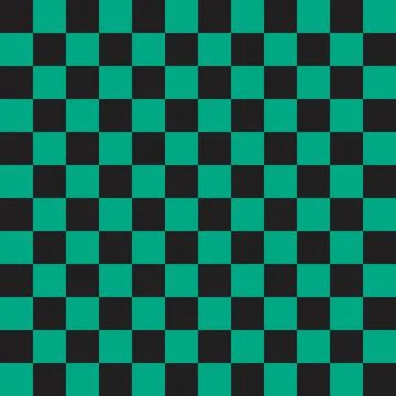 Checkerboard vector seamless pattern. Checkerboard wallpaper Stock Illustration