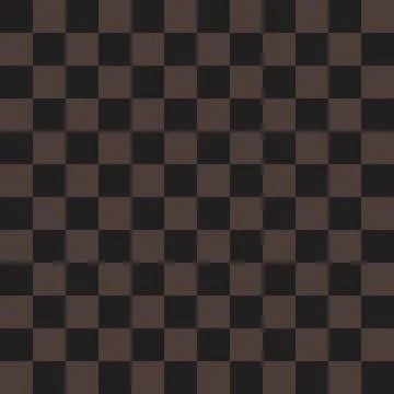 Checkerboard vector seamless pattern. Checkerboard wallpaper Stock Illustration