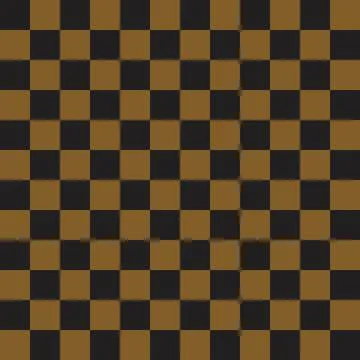 Checkerboard vector seamless pattern. Checkerboard wallpaper Stock Illustration