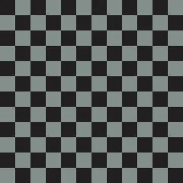 Checkerboard vector seamless pattern. Checkerboard wallpaper Stock Illustration