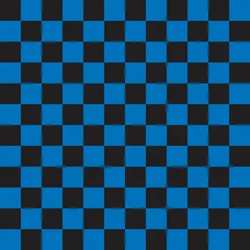 Checkerboard vector seamless pattern. Checkerboard wallpaper Stock Illustration