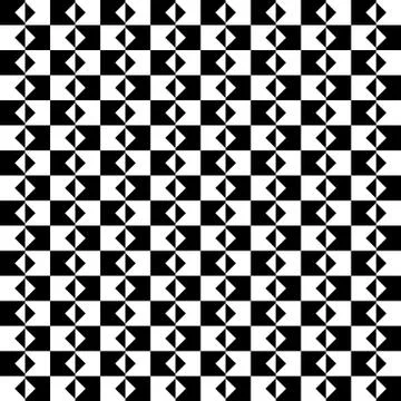 Checkered abstract pattern. Seamlessly repeatable. Vector illustration. Stock Illustration