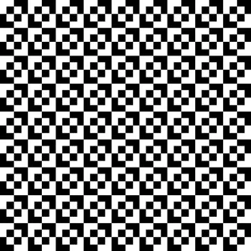 Checkered abstract pattern. Seamlessly repeatable. Vector illustration. Stock Illustration