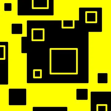 Checkered and colorful abstract background illustration Stock Illustration