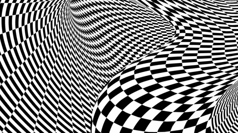 Checkered background. Video stock 302354132