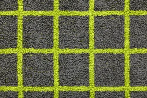 Checkered bath towel texture Stock Photos