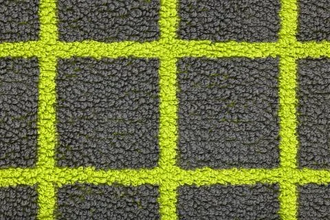 Checkered bath towel texture Stock Photos