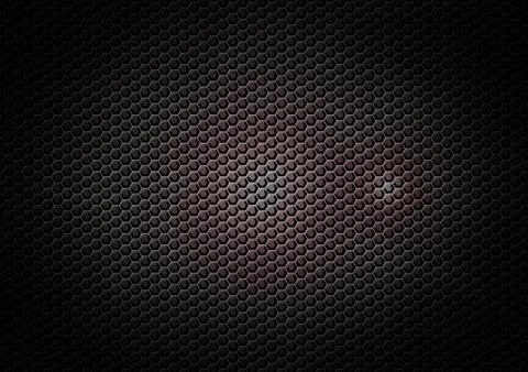 Checkered black background with a red gleam Illustrazione stock