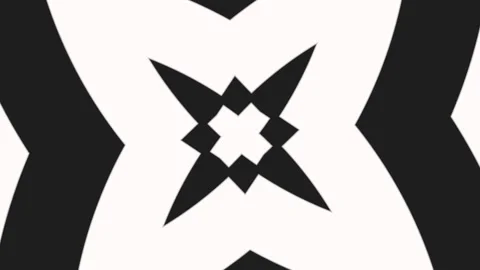 Checkered cross a bold and timeless design Stock-Footage 278070458