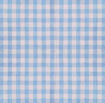 Checkered fabric closeup Stock Photos