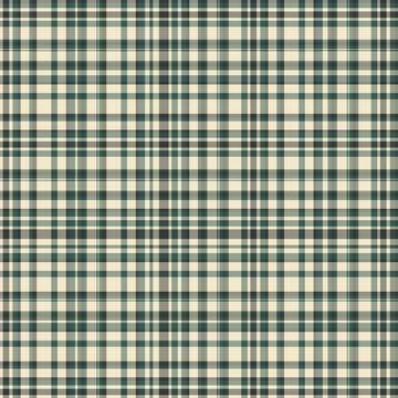 Checkered fabric tartan textile. Vector vintage seamless pattern. Stock Illustration
