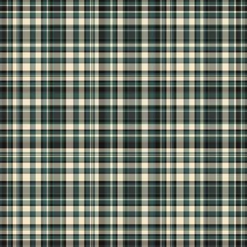 Checkered fabric tartan textile. Vector vintage seamless pattern. Stockillustratie