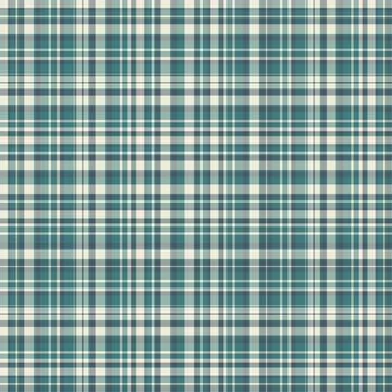 Checkered fabric tartan textile. Vector seamless pattern. Stock Illustration