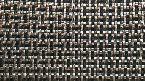 Checkered fabric texture. Pattern on the fabric in the form of short stripes 스톡 사진