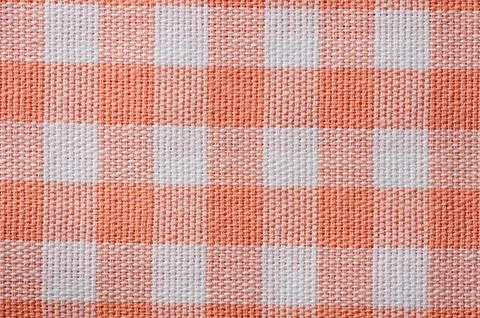Checkered fabric texture Foto stock