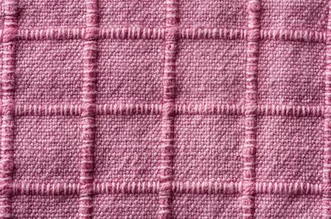 Checkered fabric texture Stock Photos