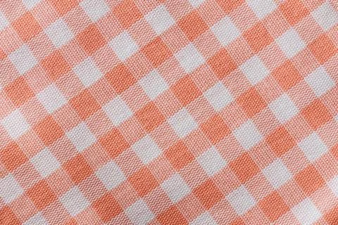 Checkered fabric texture Stock Photos