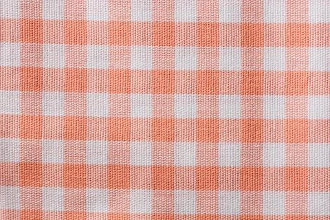 Checkered fabric texture Stock Photos