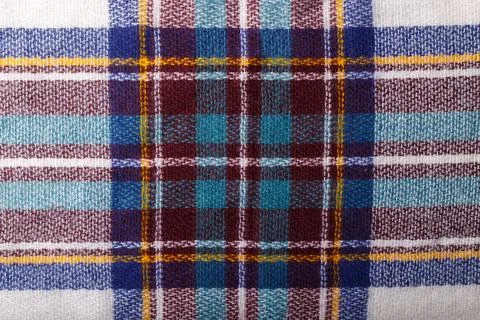 Checkered fabric texture Stock Photos
