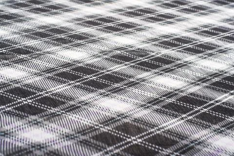 Checkered fabrick Foto stock