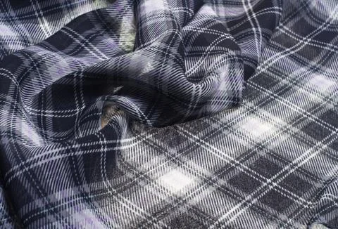 Checkered fabrick Stock Photos