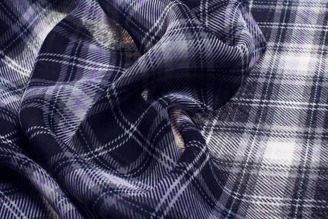 Checkered fabrick Stock Photos