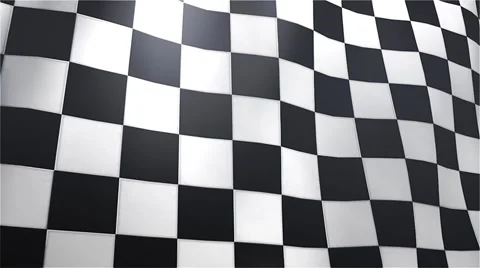 Checkered  Flag background 12s Stock Footage 49529125
