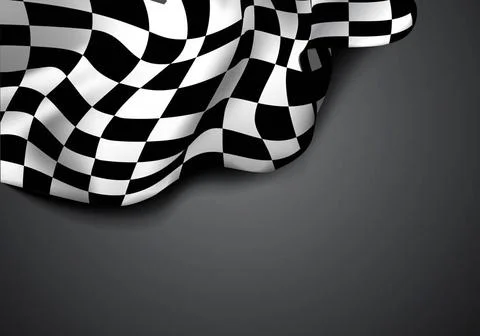 Checkered flag Checkered flag. Vector illustration Copyright: xZoonar.com/... Stock Photos