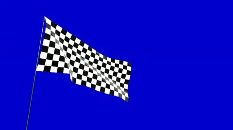 Checkered flag Discount Period Stock Footage
