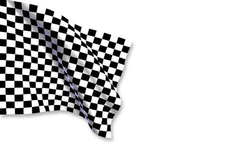 Checkered flag Stock Illustration