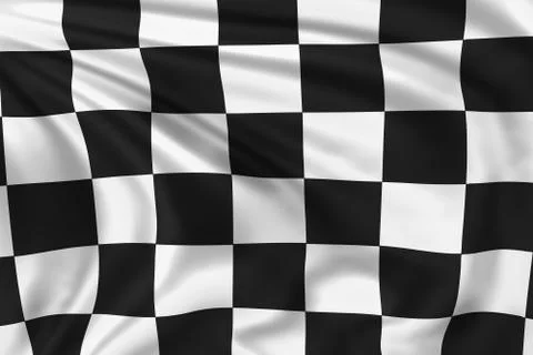 Checkered Flag Illustrazione stock