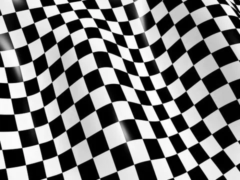 Checkered flag Stock Illustration