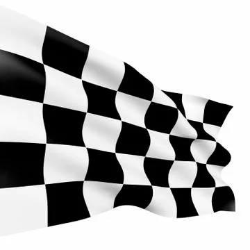 Checkered flag Stock Illustration