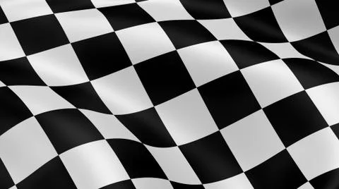 Checkered flag Fotos de archivo