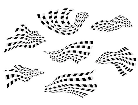 Checkered flag race background vector Stock Illustration