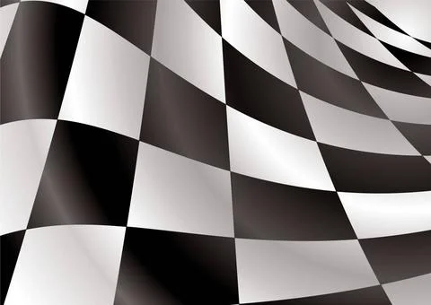 Checkered flag revs Finishing checkered flag style background with abstrac... Stock Photos