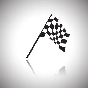 Checkered flags .vector Stock Illustration