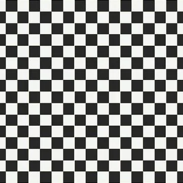 Checkered geometric seamless pattern with small jagged square shapes. Abstrac Stock Illustration