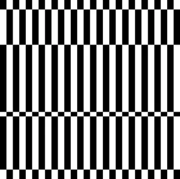 Checkered, irregular pattern. Abstract, monochrome vector texture. Illustrazione stock
