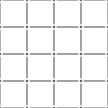 Checkered line pattern seamless black line with whithe background Stock Illustration